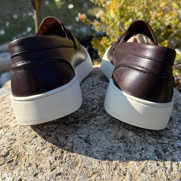 Allen Edmonds Men\'s Randolph 2.0 Leather Slip-On Sneakers Brown Size 9.5 D $350 main image 11